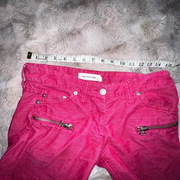 Isabel Marant Etoile Ivo Skinny Zipper Cords Corduroy Pants, size 36/4 - Picture 11 of 13